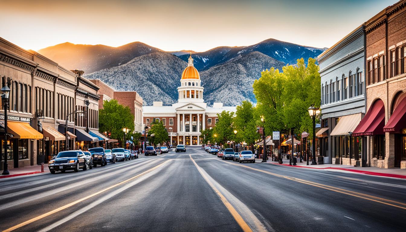 Sunny day in Carson City